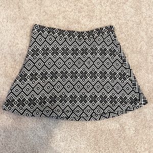Chelsea & Violet Patterned Mini Skirt